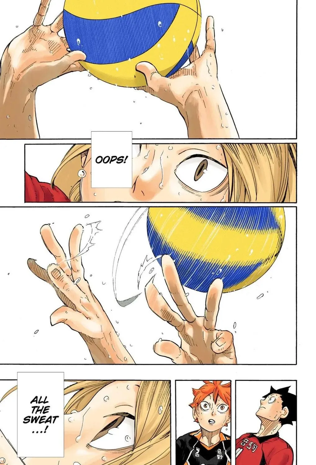 Read Haikyu!! (Official Colored) (Colored) chapter 324 image 16 on Lezhin