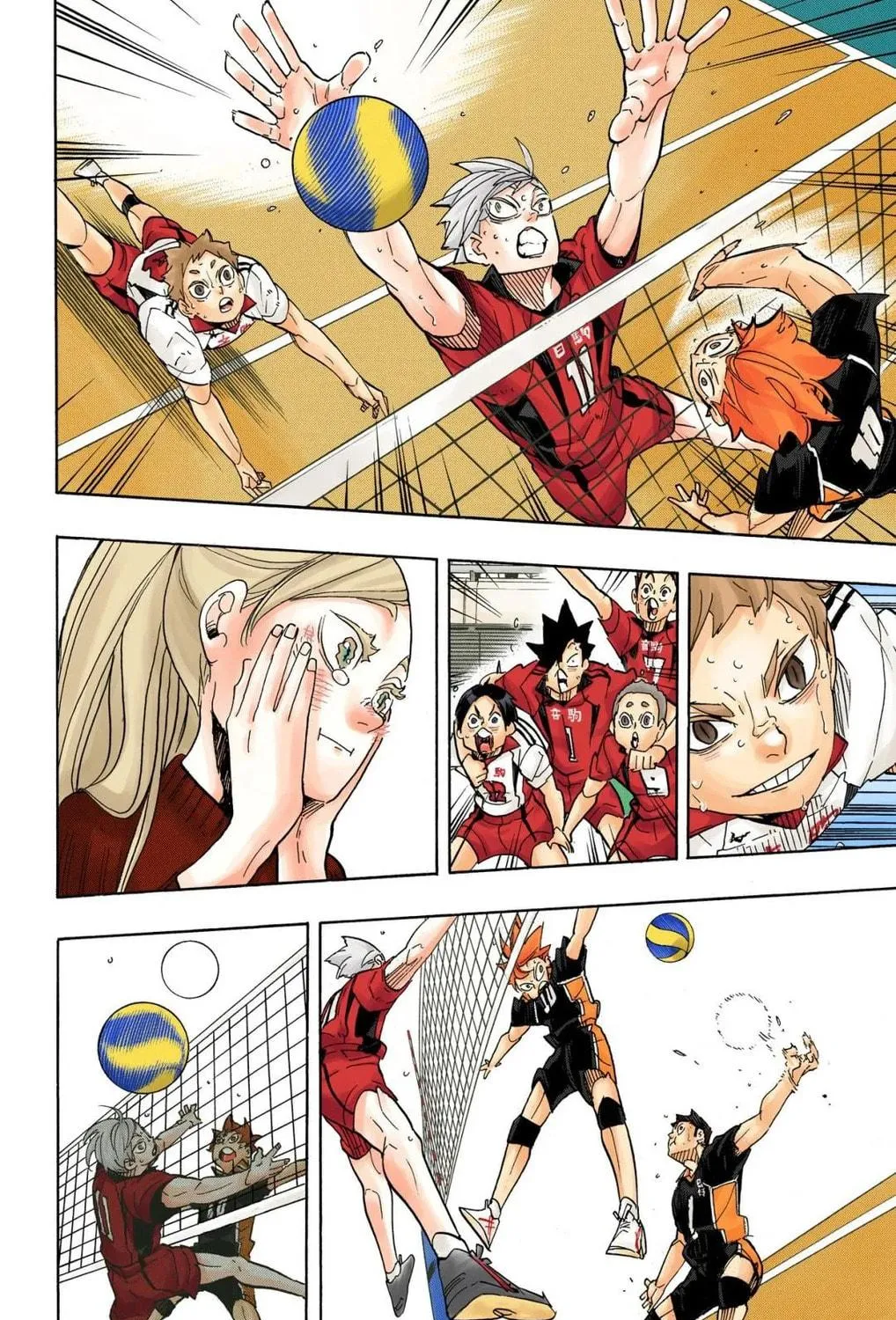 Read Haikyu!! (Official Colored) (Colored) chapter 324 image 4 on Lezhin