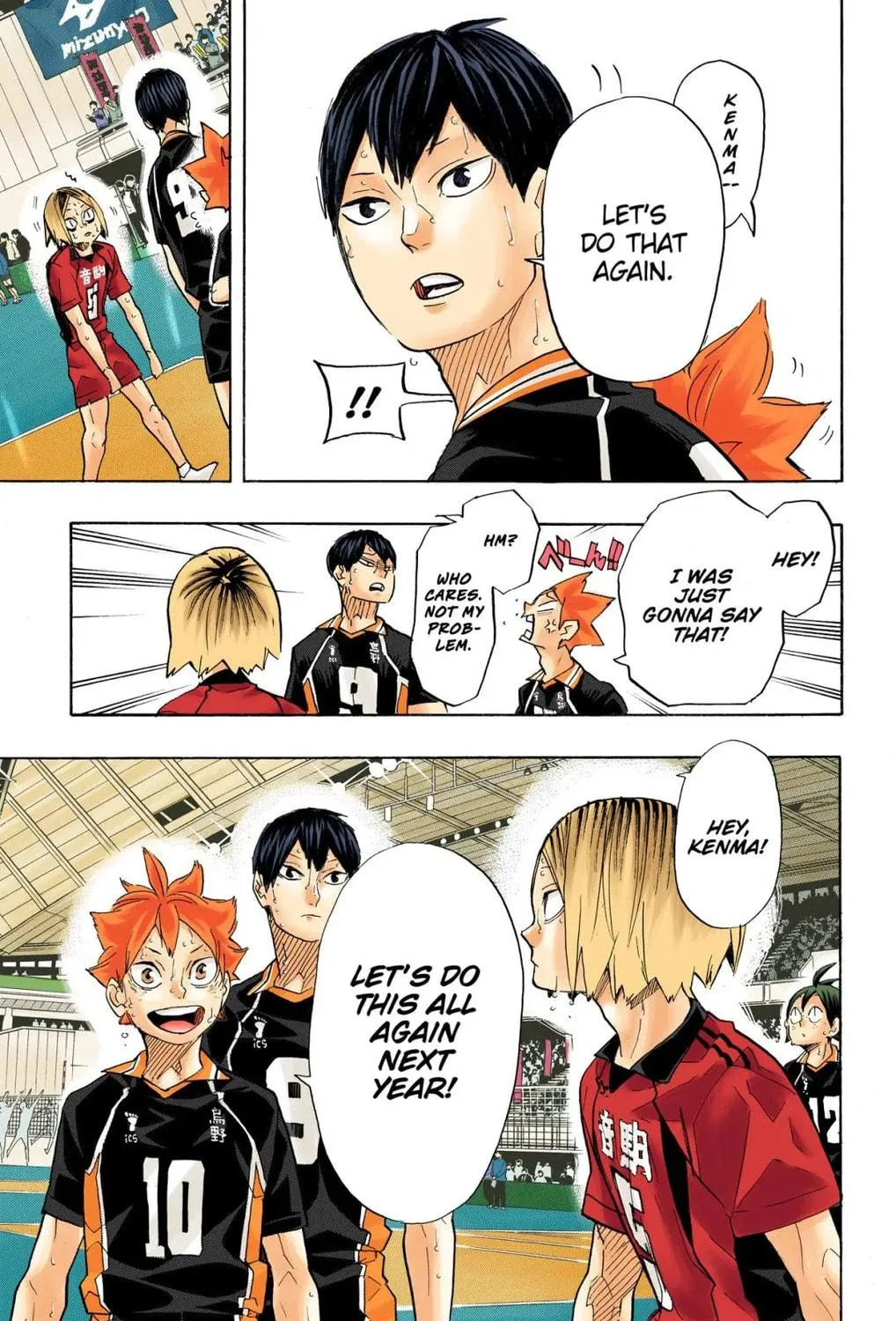 Read Haikyu!! (Official Colored) (Colored) chapter 325 image 28 on Lezhin