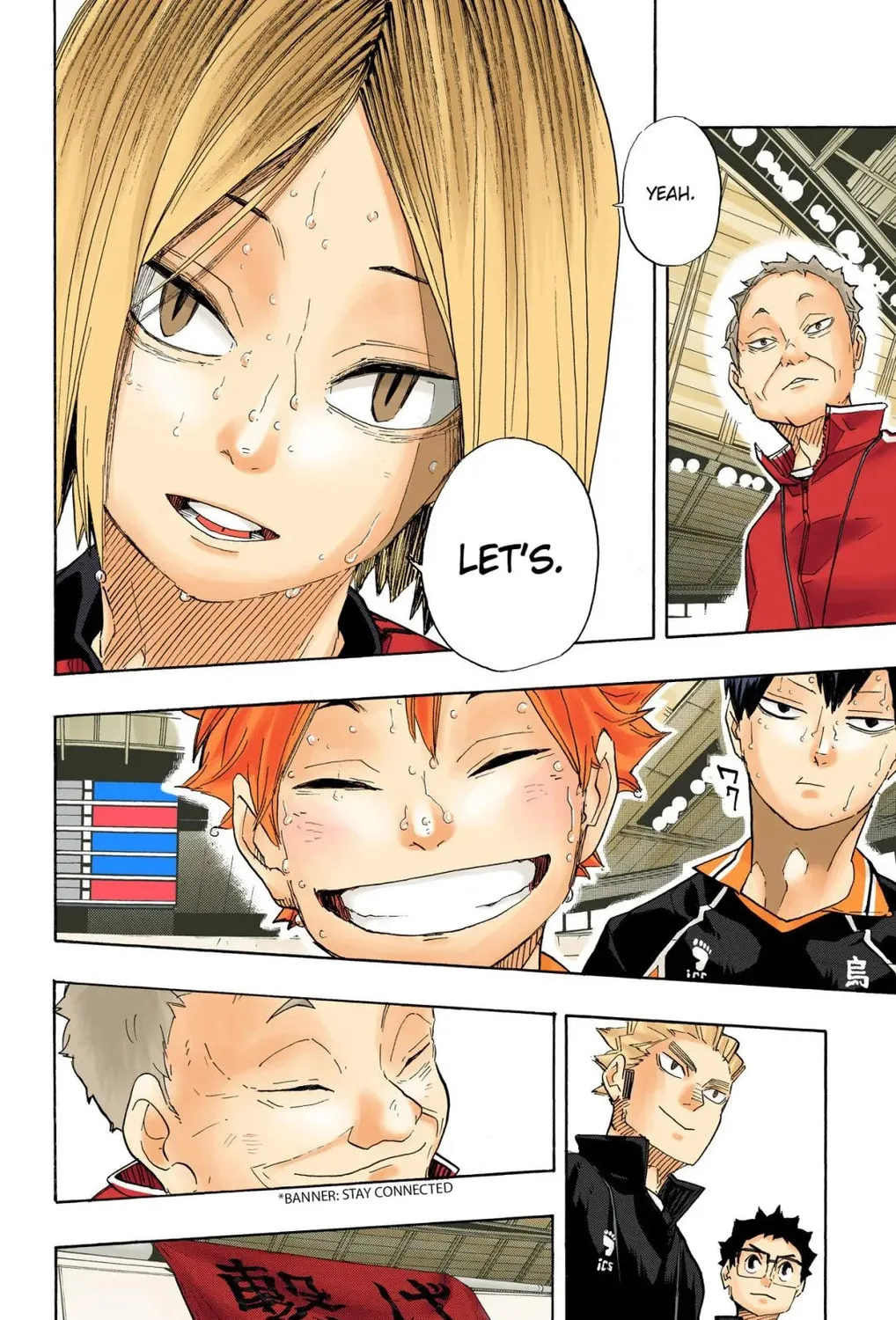 Read Haikyu!! (Official Colored) (Colored) chapter 325 image 30 on Lezhin