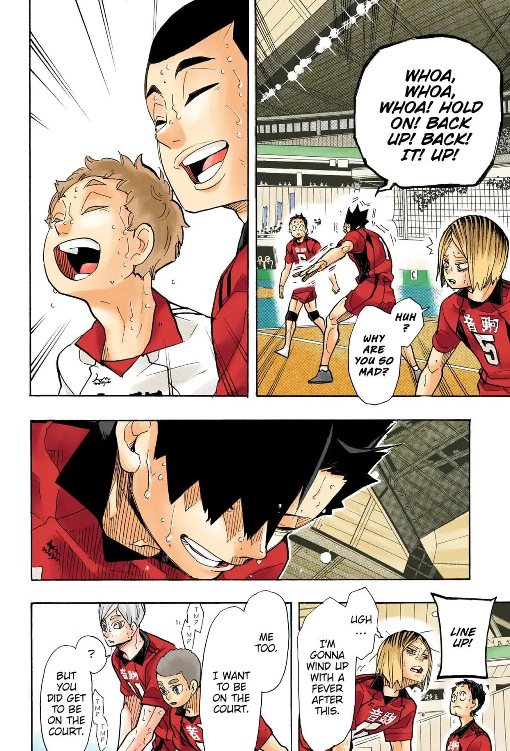 Read Haikyu!! (Official Colored) (Colored) chapter 325 image 6 on Lezhin