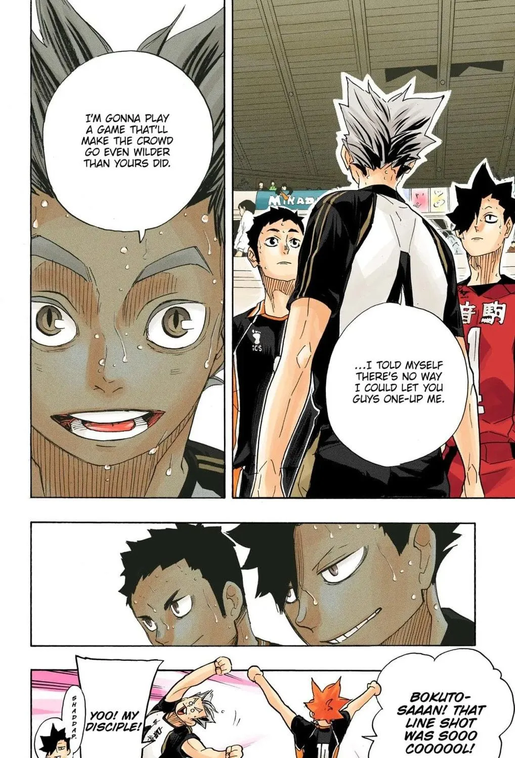Read Haikyu!! (Official Colored) (Colored) chapter 326 image 10 on Lezhin