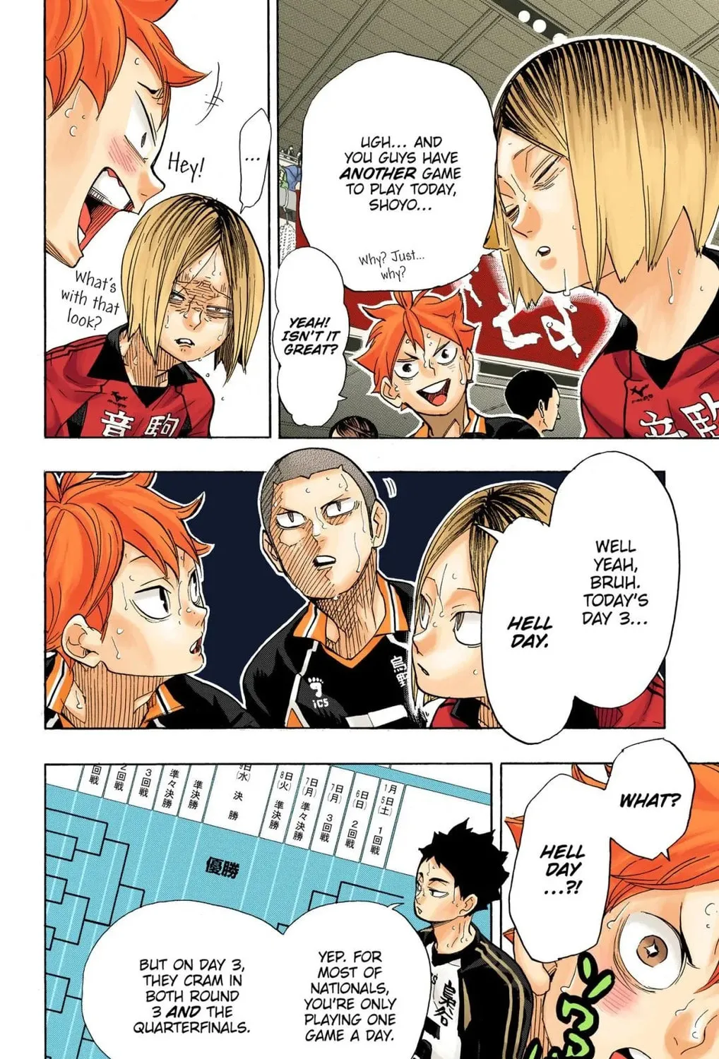 Read Haikyu!! (Official Colored) (Colored) chapter 326 image 14 on Lezhin