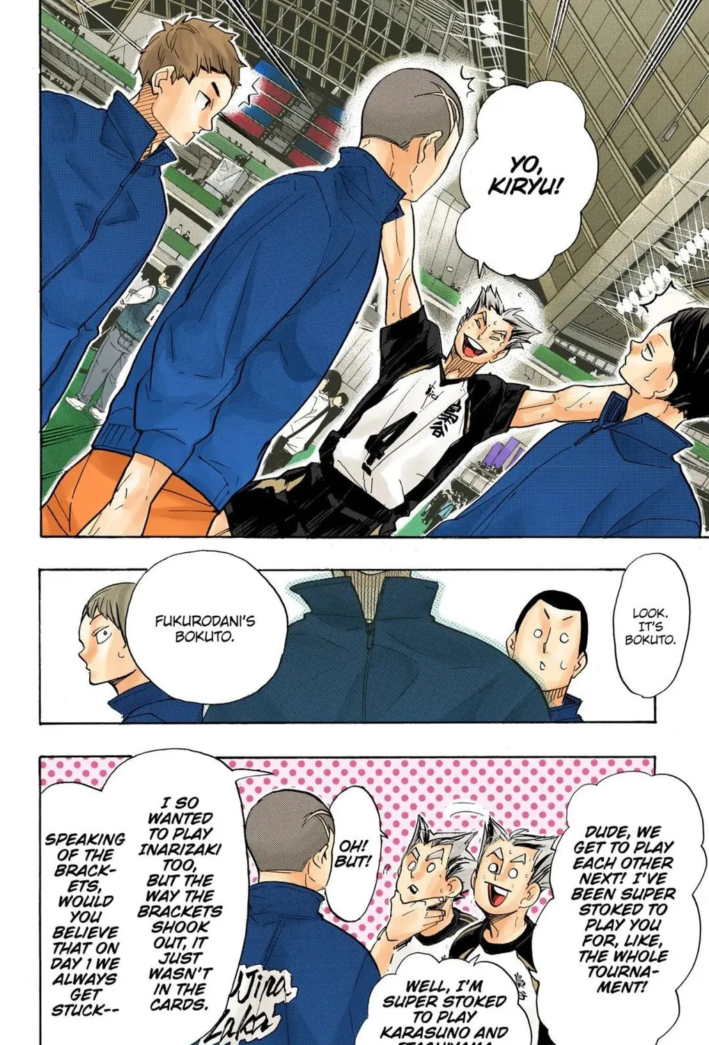 Read Haikyu!! (Official Colored) (Colored) chapter 326 image 18 on Lezhin