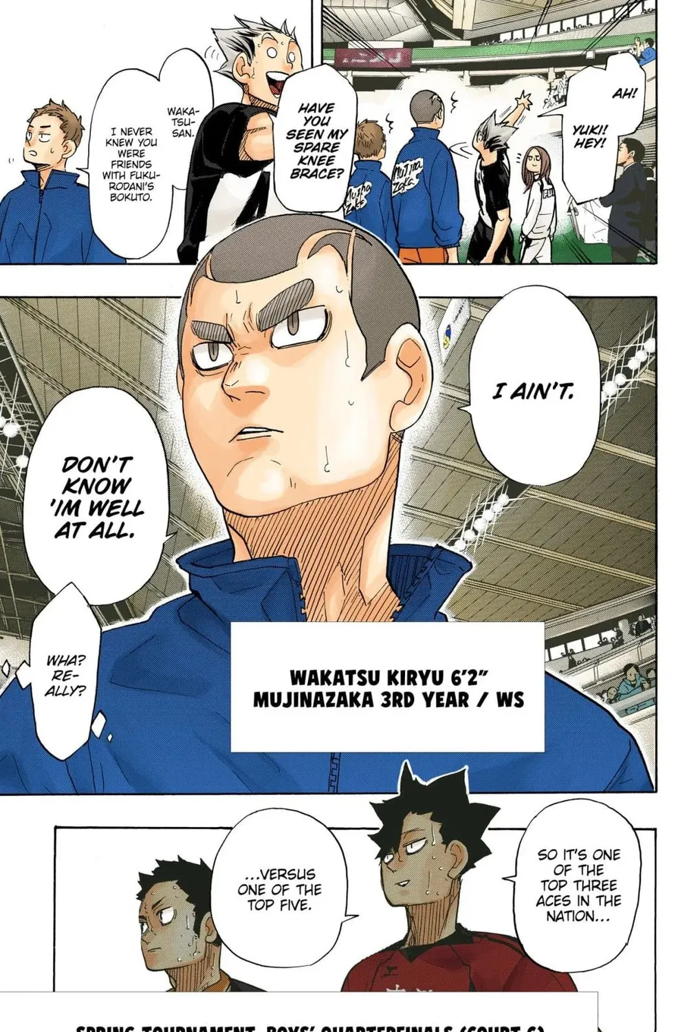 Read Haikyu!! (Official Colored) (Colored) chapter 326 image 20 on Lezhin