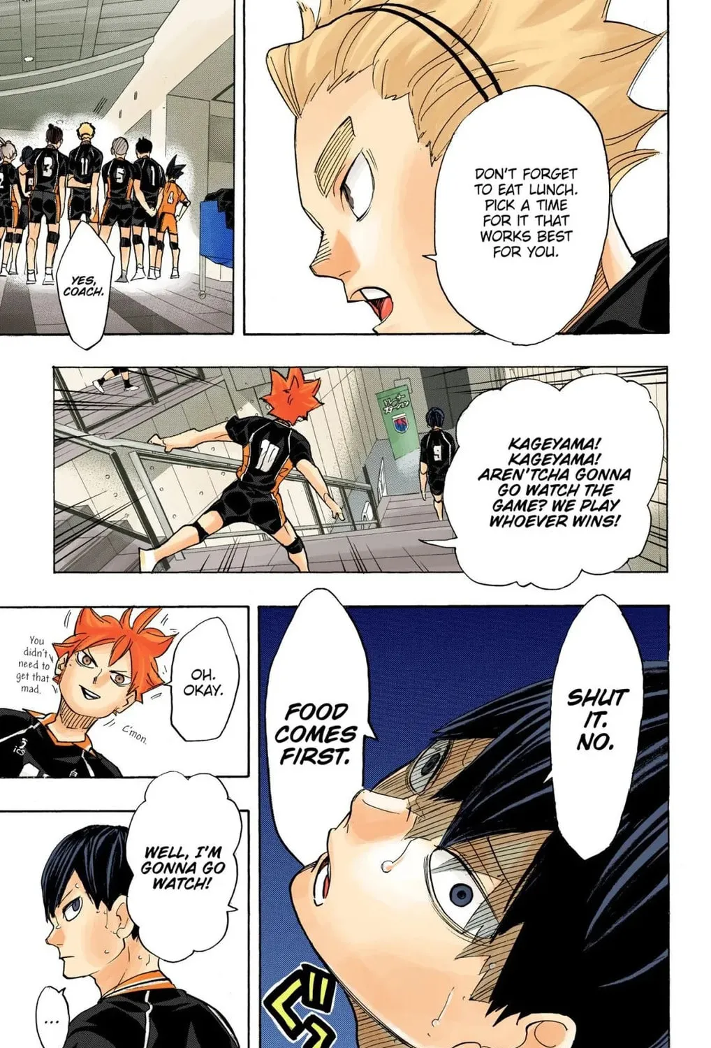 Read Haikyu!! (Official Colored) (Colored) chapter 326 image 24 on Lezhin