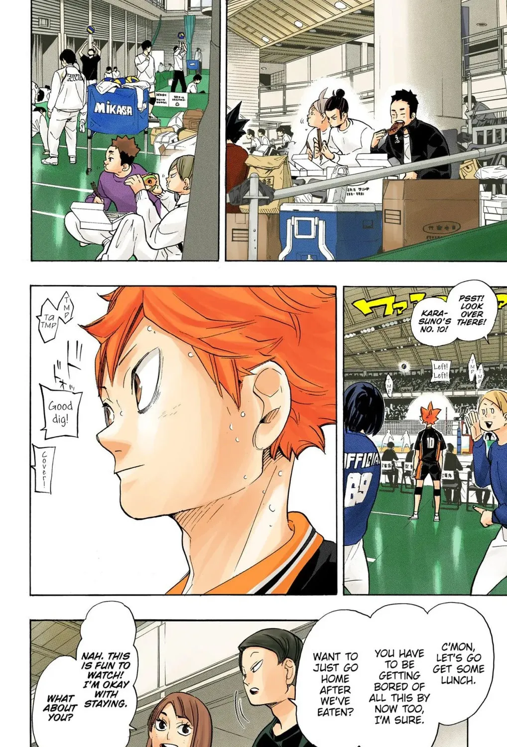 Read Haikyu!! (Official Colored) (Colored) chapter 326 image 26 on Lezhin