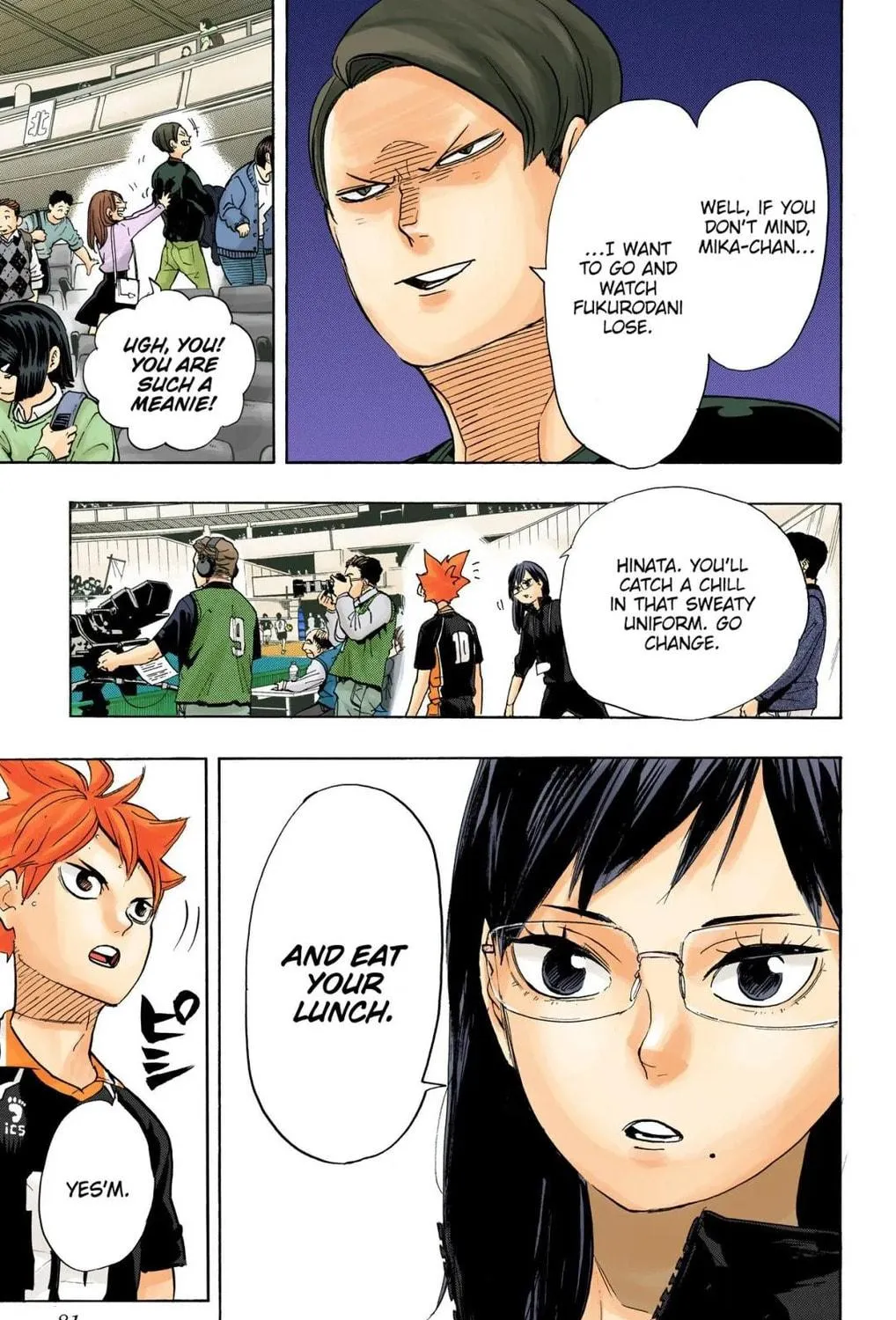 Read Haikyu!! (Official Colored) (Colored) chapter 326 image 28 on Lezhin