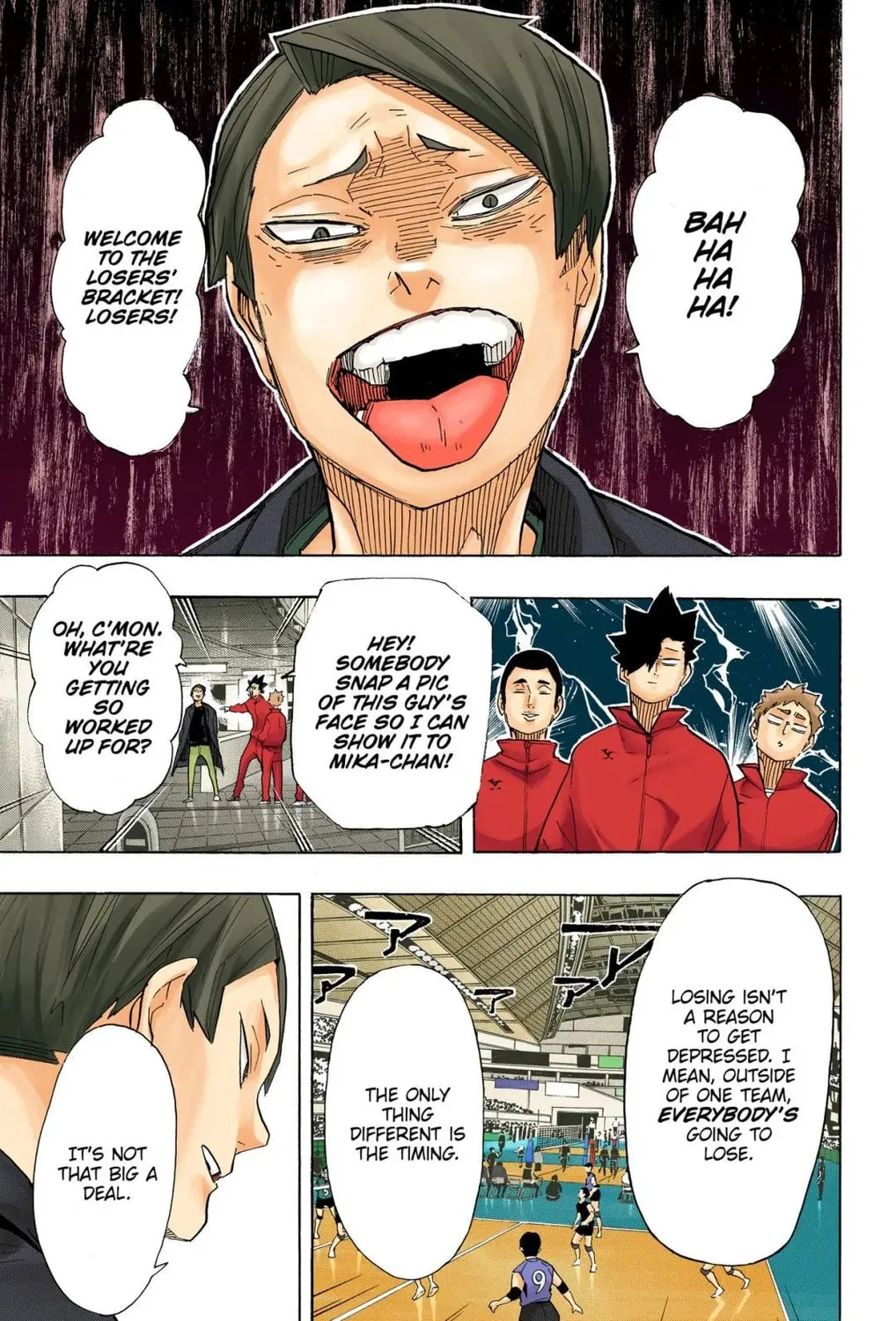 Read Haikyu!! (Official Colored) (Colored) chapter 327 image 20 on Lezhin