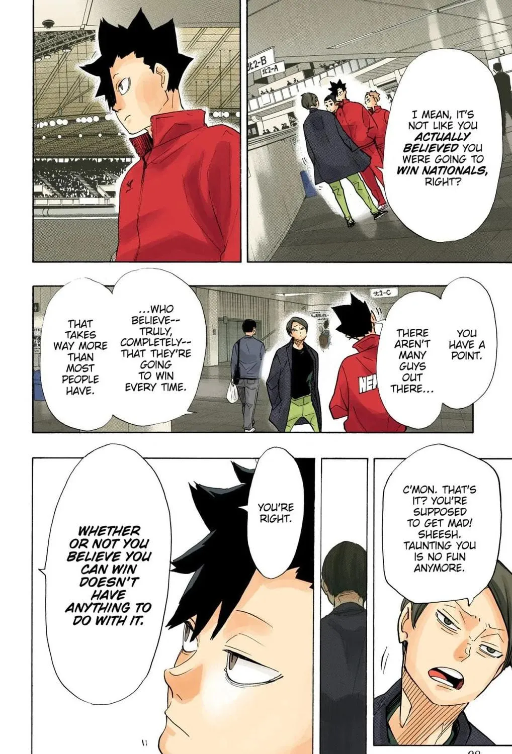 Read Haikyu!! (Official Colored) (Colored) chapter 327 image 22 on Lezhin