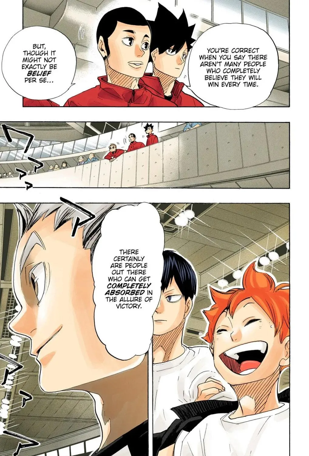 Read Haikyu!! (Official Colored) (Colored) chapter 327 image 28 on Lezhin