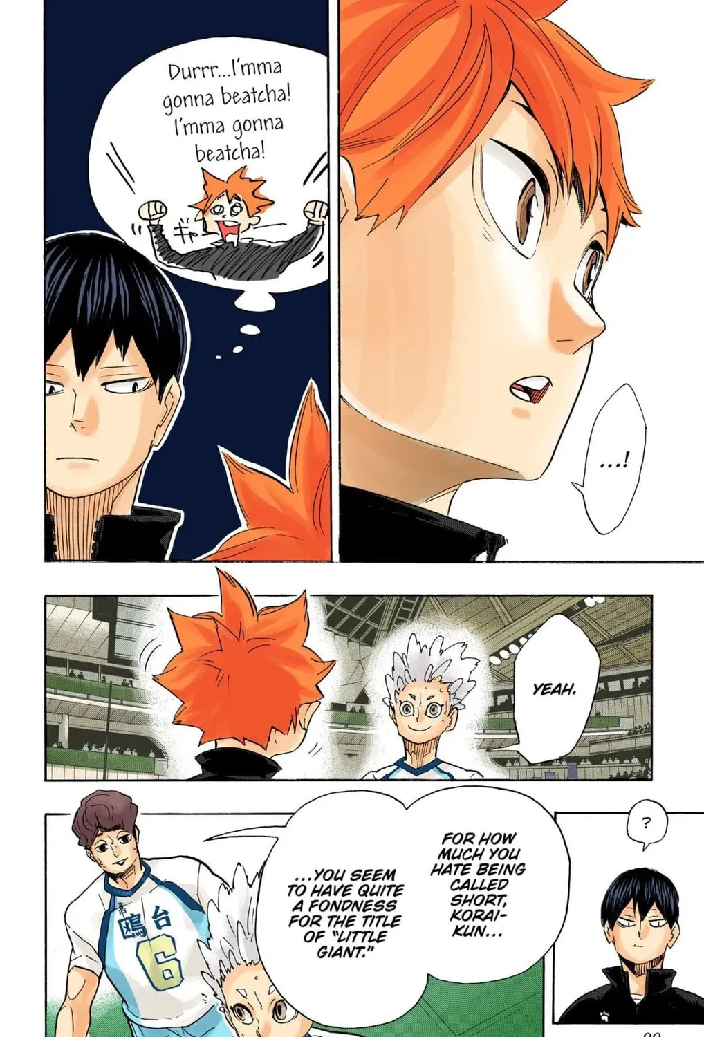 Read Haikyu!! (Official Colored) (Colored) chapter 327 image 6 on Lezhin