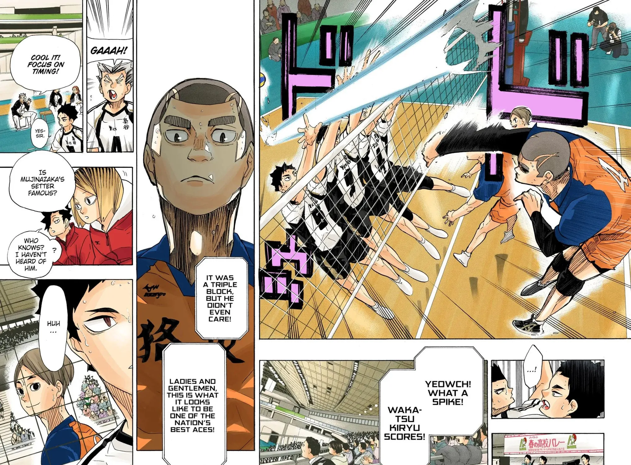Read Haikyu!! (Official Colored) (Colored) chapter 328 image 28 on Lezhin