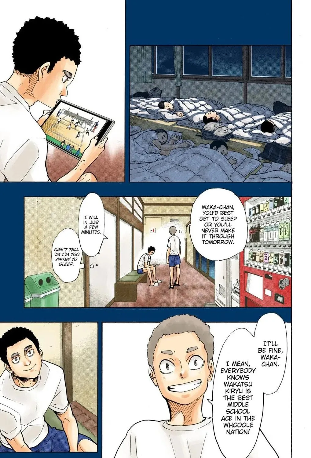 Read Haikyu!! (Official Colored) (Colored) chapter 329 image 10 on Lezhin