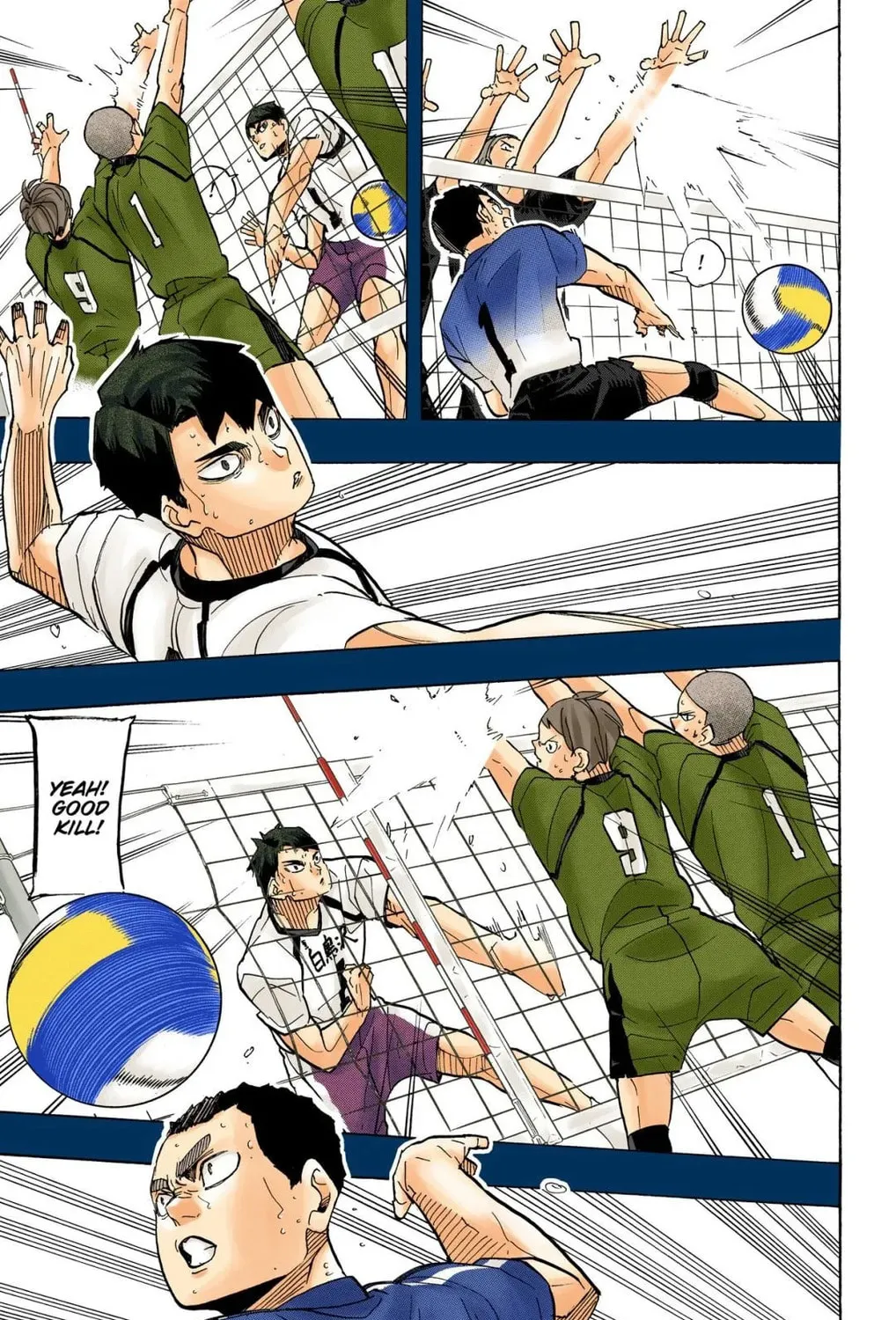 Read Haikyu!! (Official Colored) (Colored) chapter 329 image 14 on Lezhin