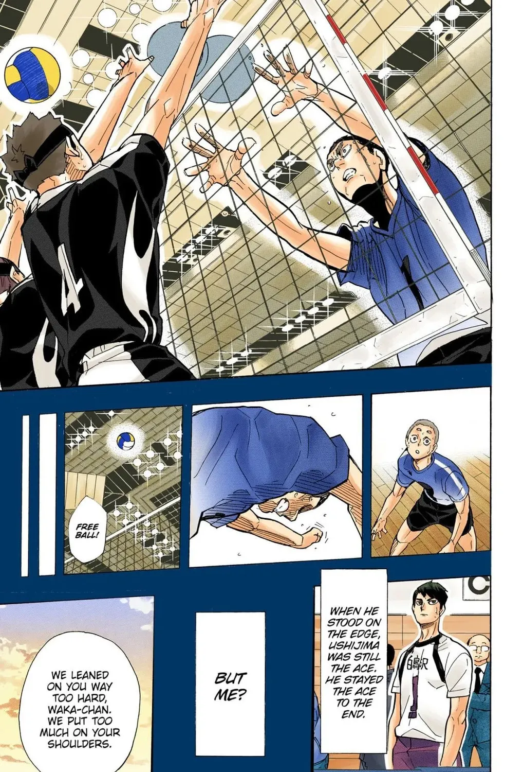 Read Haikyu!! (Official Colored) (Colored) chapter 329 image 18 on Lezhin