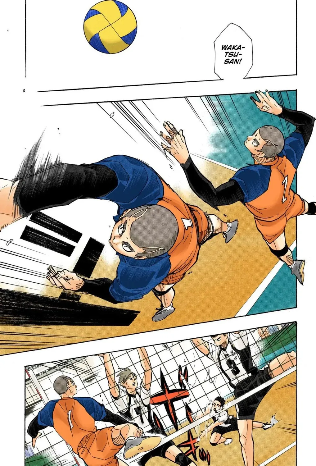 Read Haikyu!! (Official Colored) (Colored) chapter 329 image 2 on Lezhin