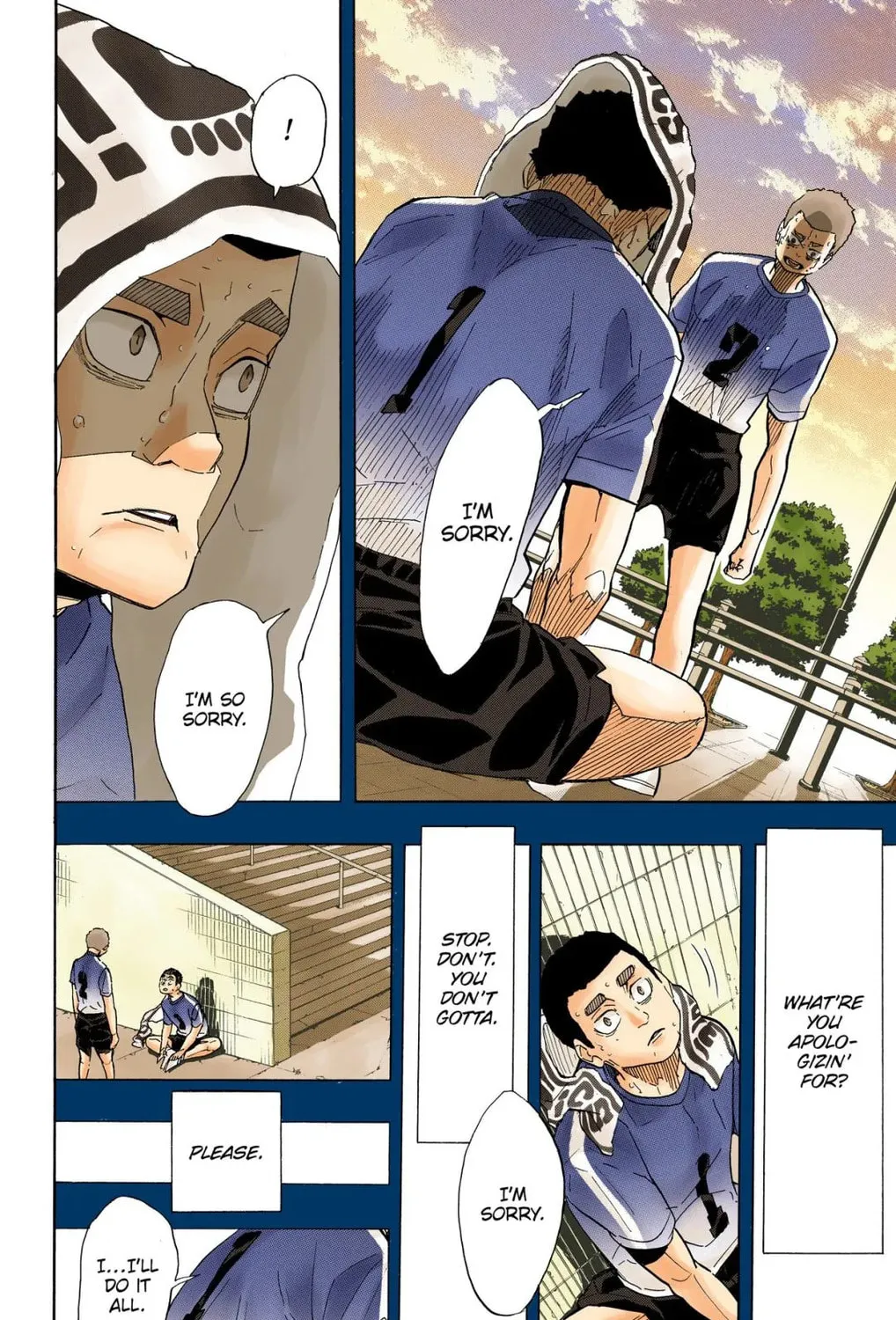 Read Haikyu!! (Official Colored) (Colored) chapter 329 image 20 on Lezhin