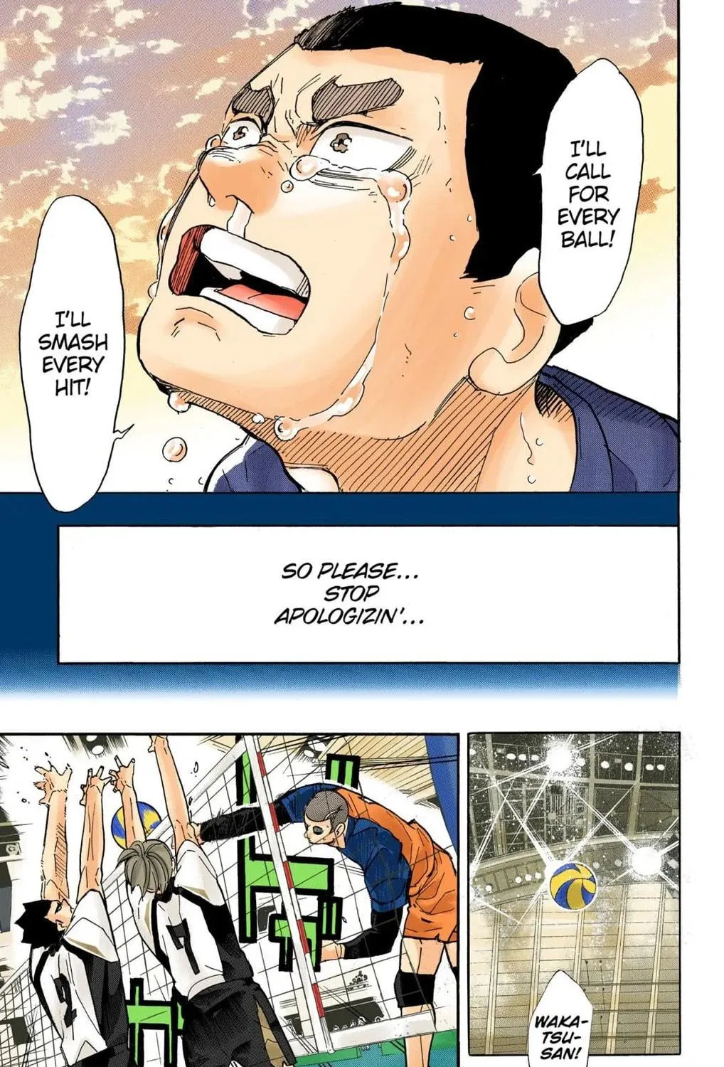 Read Haikyu!! (Official Colored) (Colored) chapter 329 image 22 on Lezhin