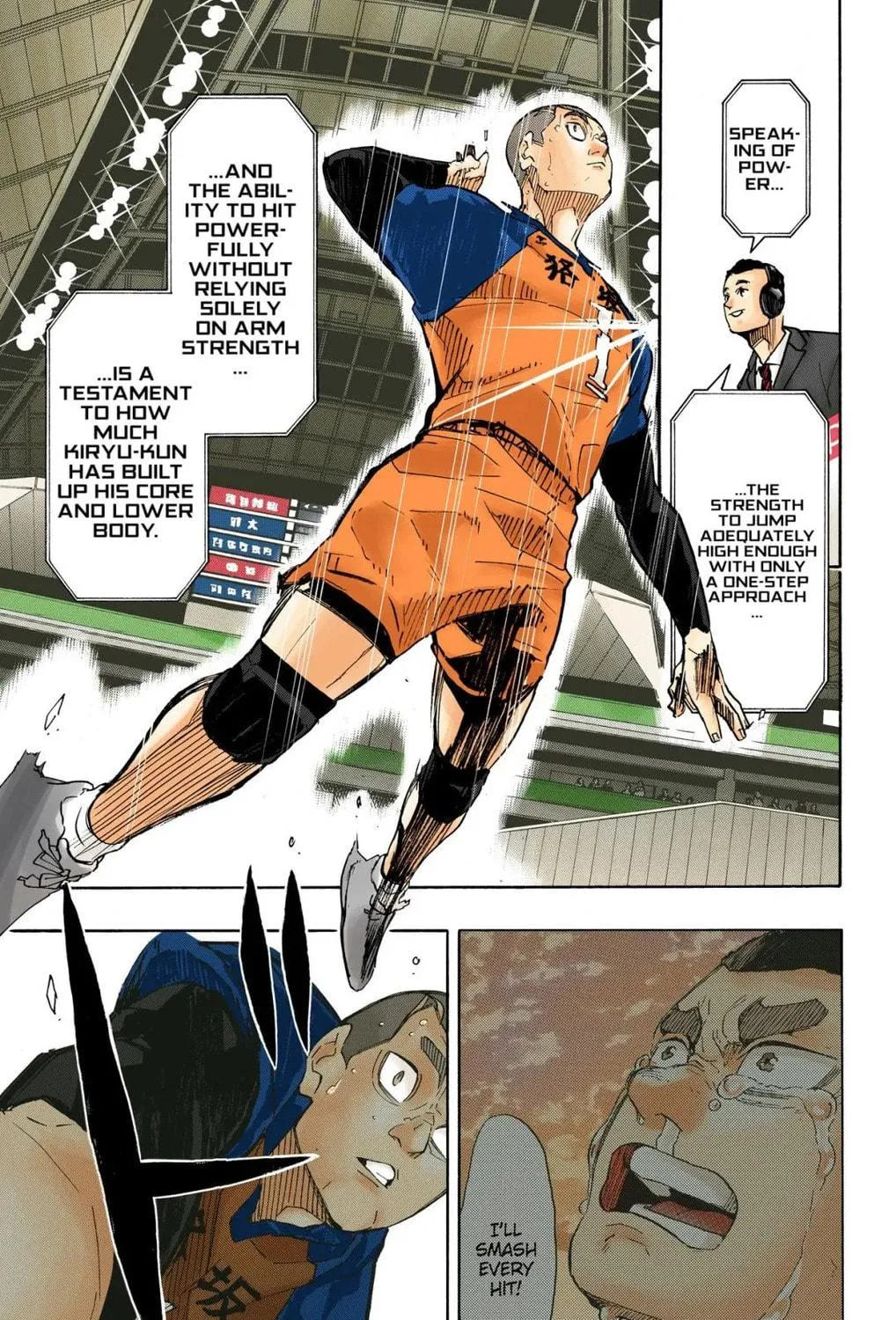 Read Haikyu!! (Official Colored) (Colored) chapter 329 image 34 on Lezhin