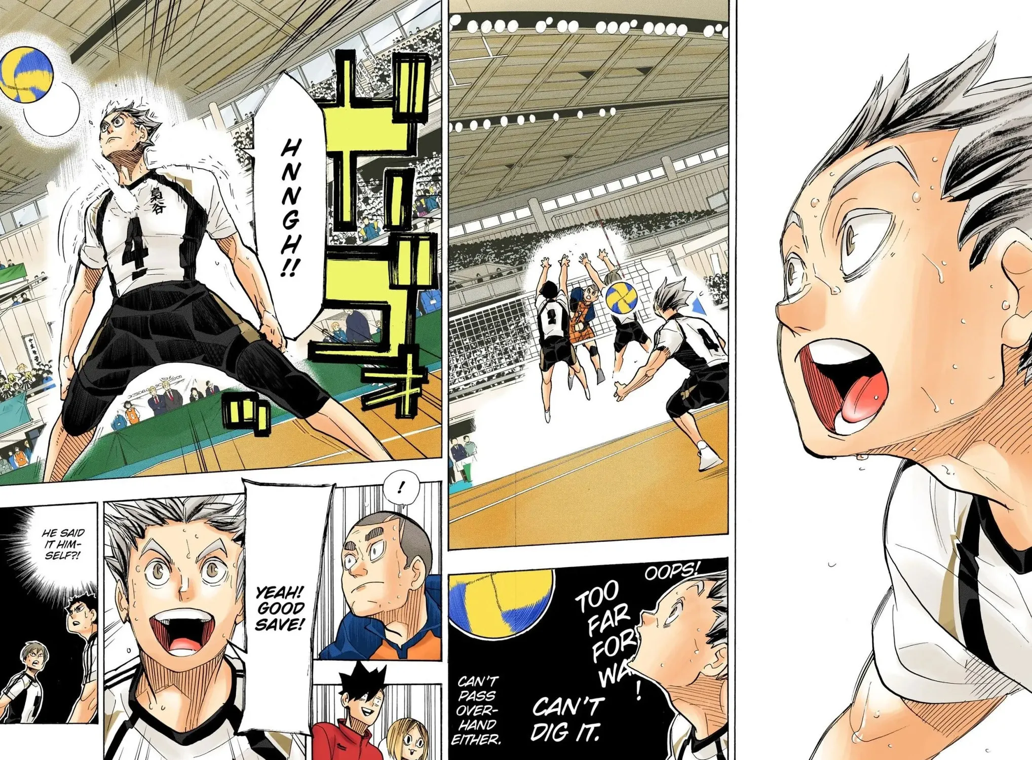 Read Haikyu!! (Official Colored) (Colored) chapter 329 image 36 on Lezhin