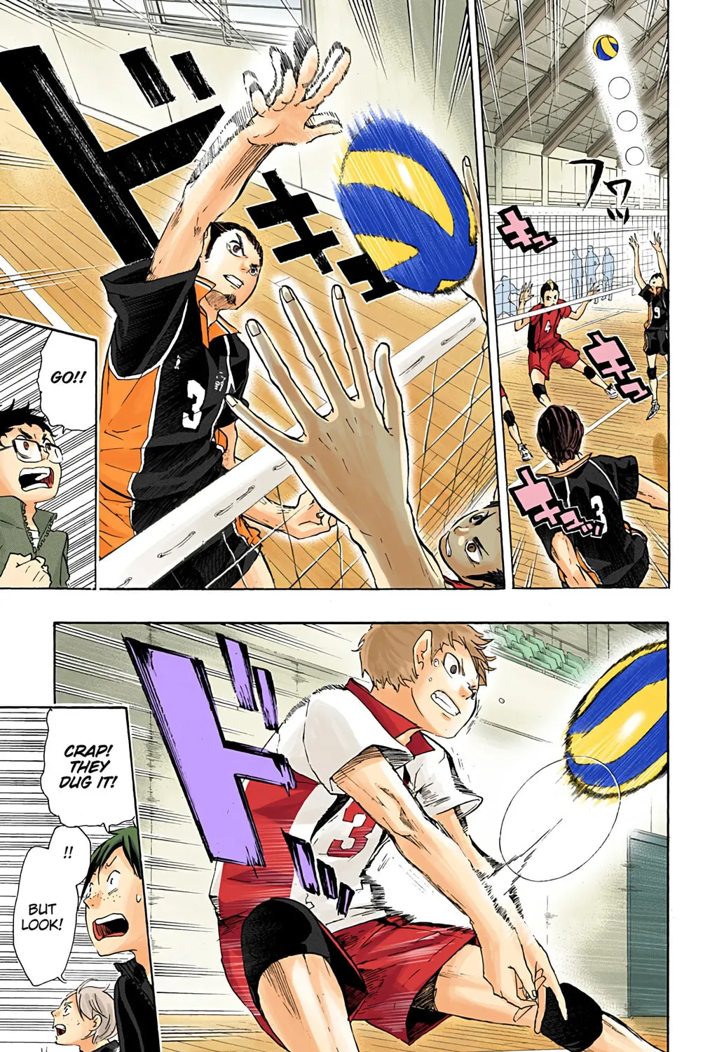 Read Haikyu!! (Official Colored) (Colored) chapter 33 image 12 on Lezhin