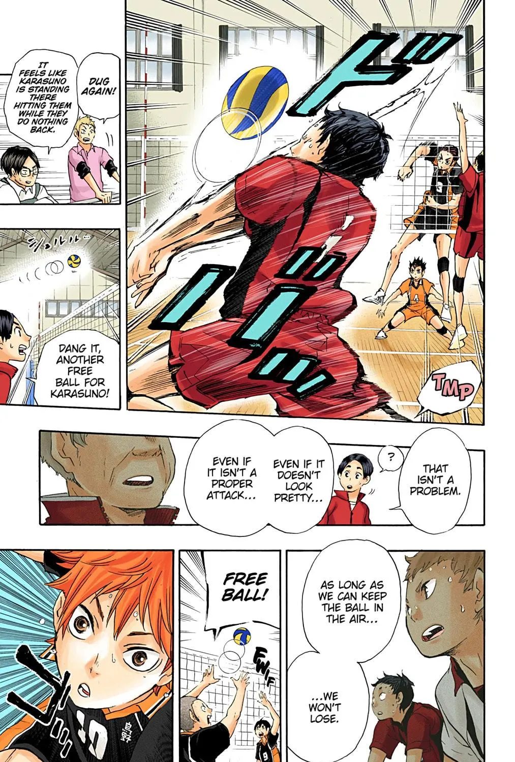 Read Haikyu!! (Official Colored) (Colored) chapter 33 image 16 on Lezhin