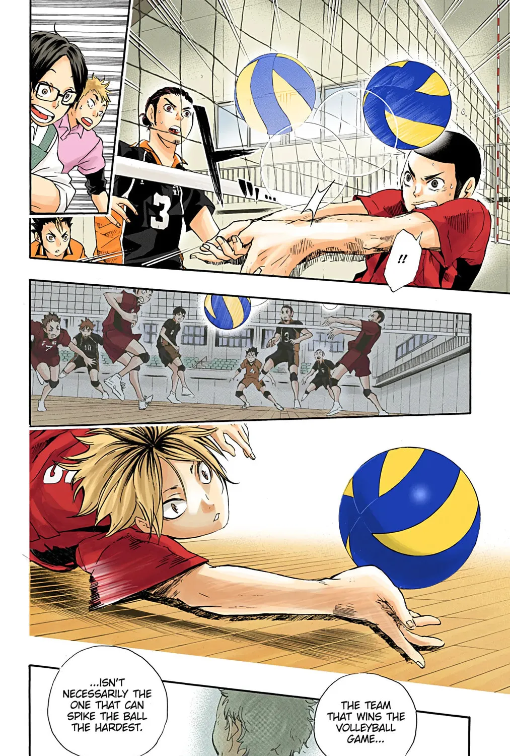 Read Haikyu!! (Official Colored) (Colored) chapter 33 image 20 on Lezhin