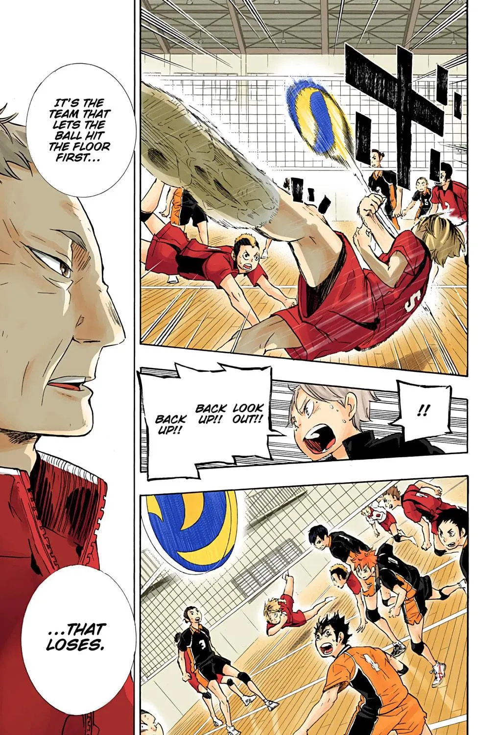 Read Haikyu!! (Official Colored) (Colored) chapter 33 image 22 on Lezhin