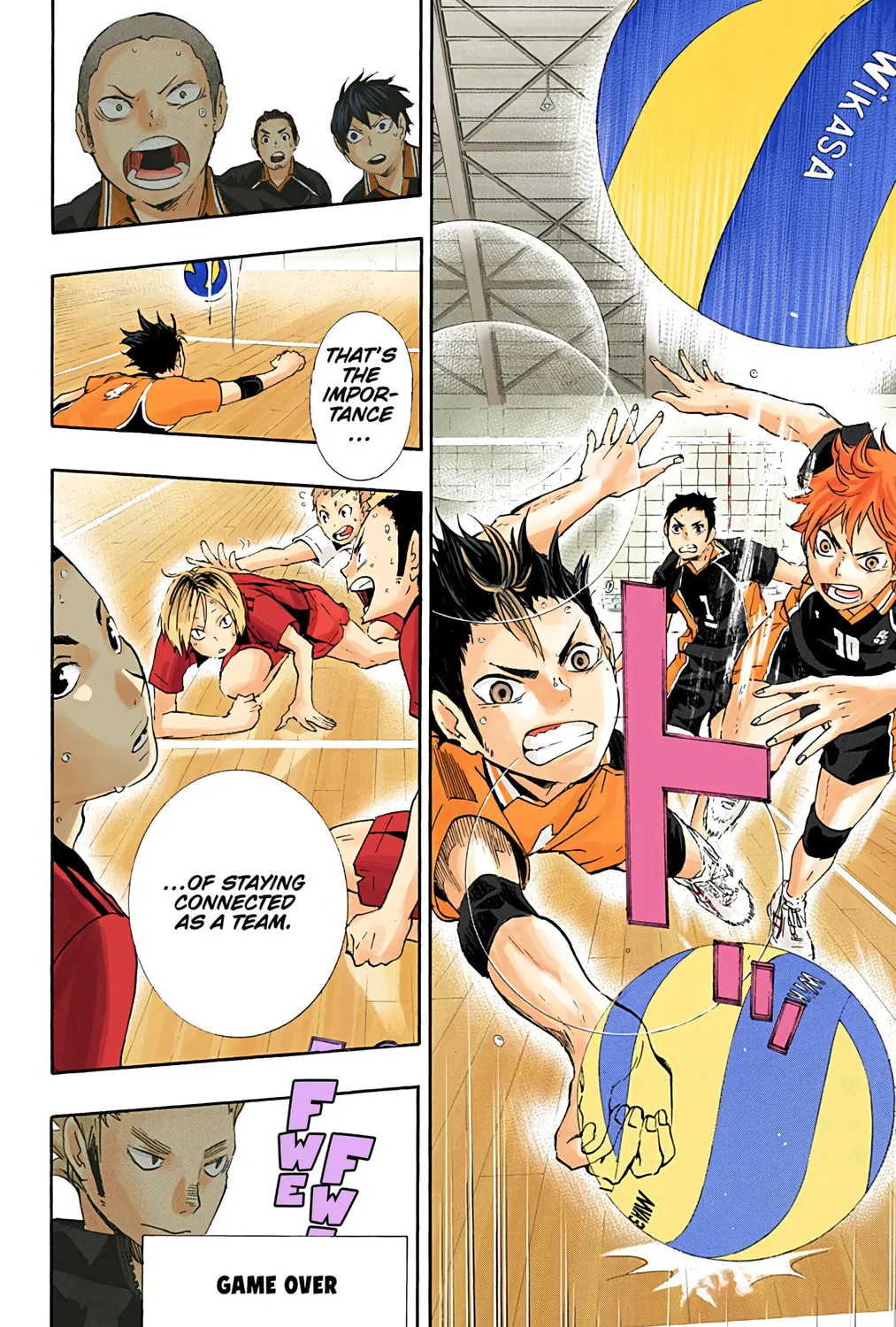 Read Haikyu!! (Official Colored) (Colored) chapter 33 image 24 on Lezhin