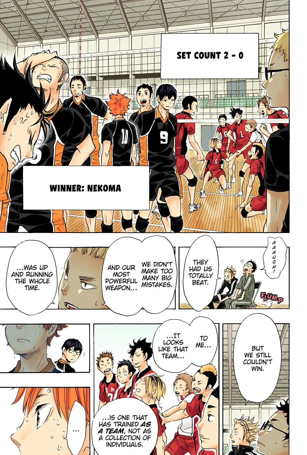 Read Haikyu!! (Official Colored) (Colored) chapter 33 image 26 on Lezhin