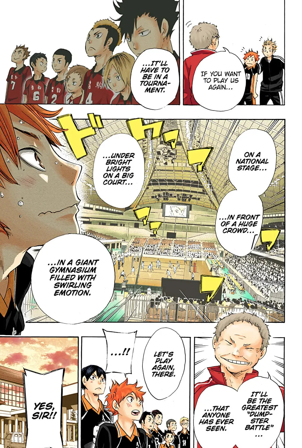 Read Haikyu!! (Official Colored) (Colored) chapter 33 image 30 on Lezhin