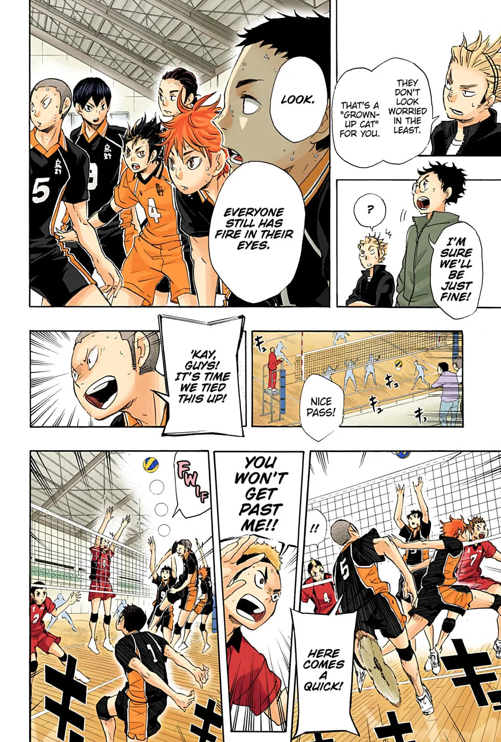 Read Haikyu!! (Official Colored) (Colored) chapter 33 image 6 on Lezhin