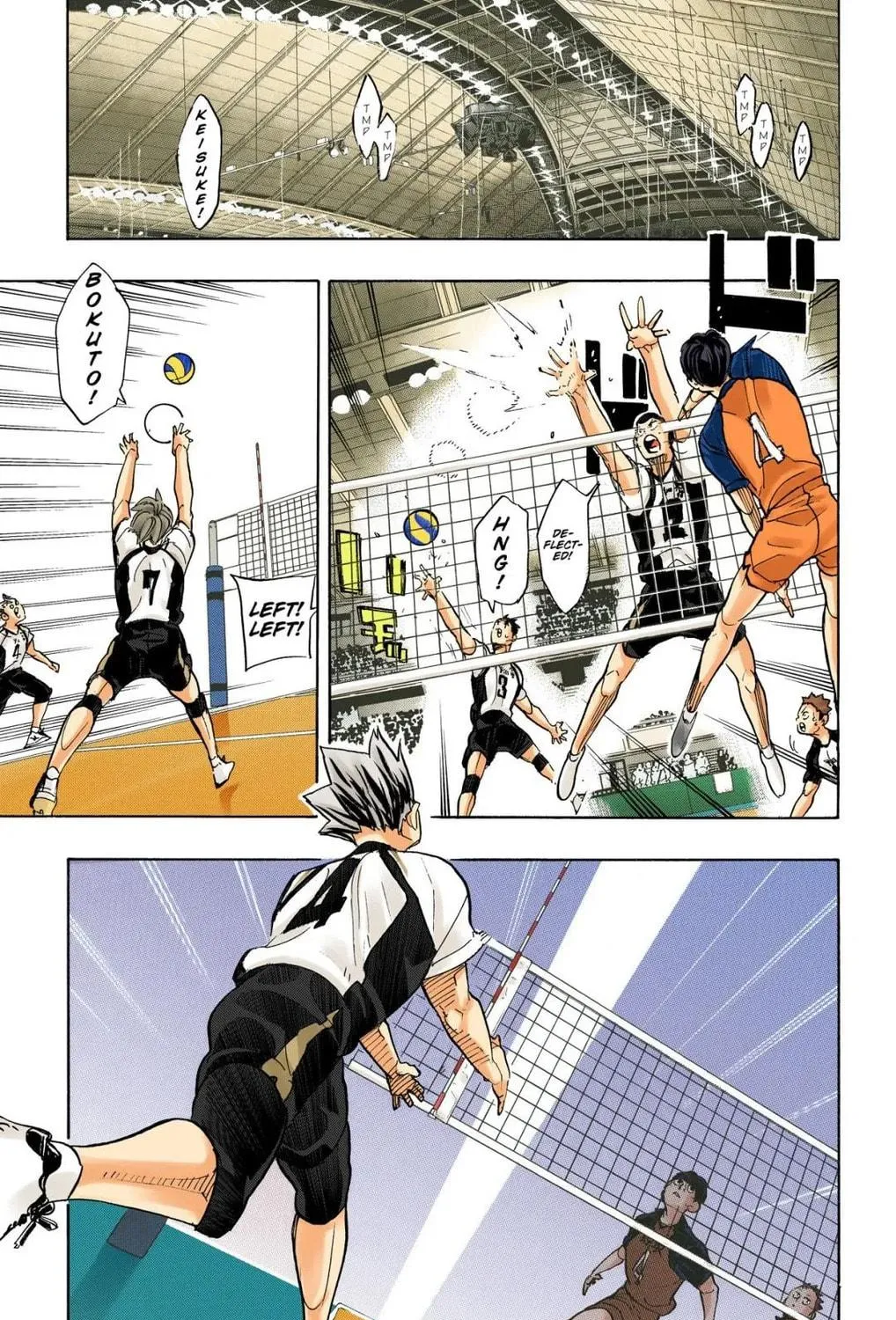 Read Haikyu!! (Official Colored) (Colored) chapter 330 image 16 on Lezhin