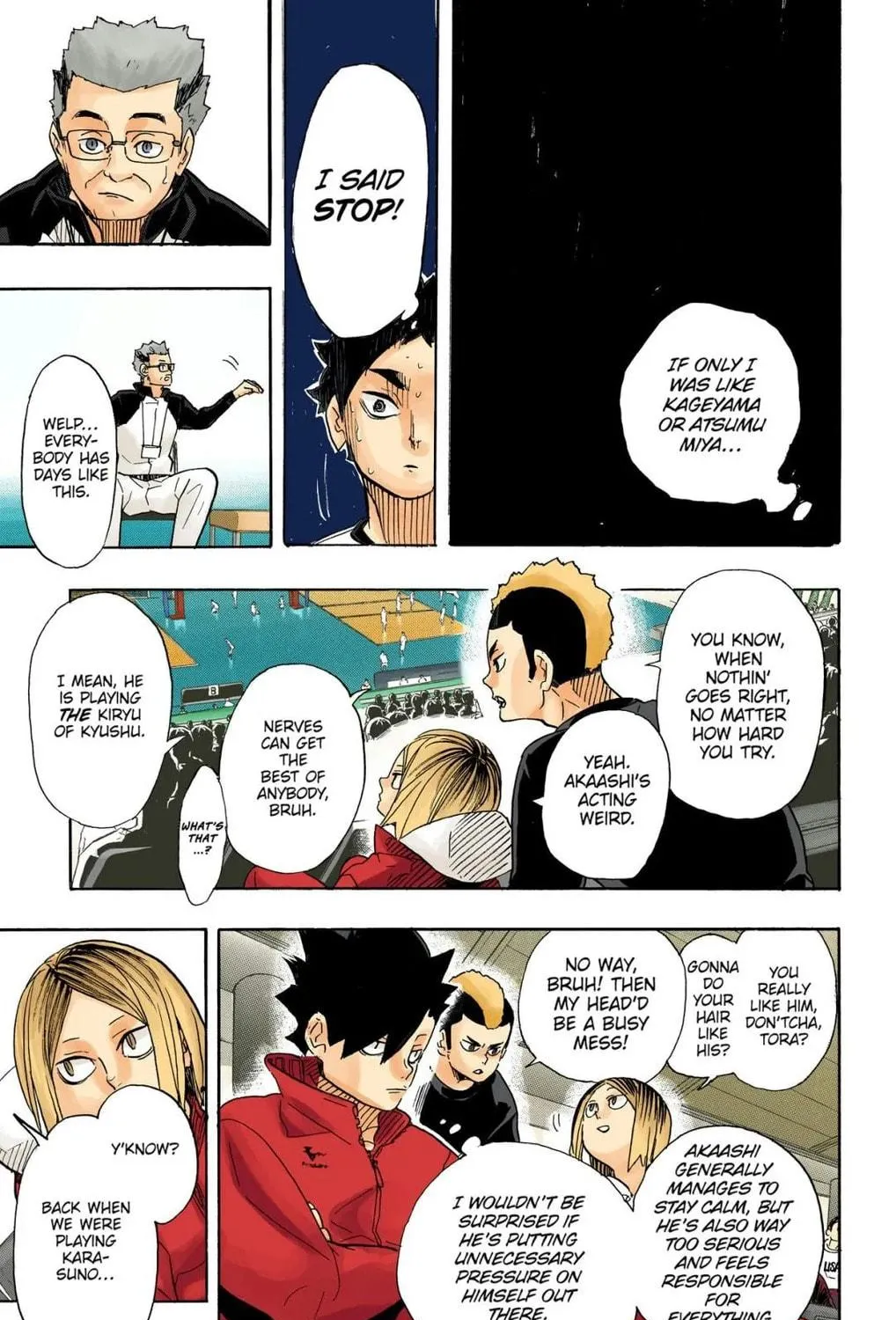 Read Haikyu!! (Official Colored) (Colored) chapter 332 image 34 on Lezhin