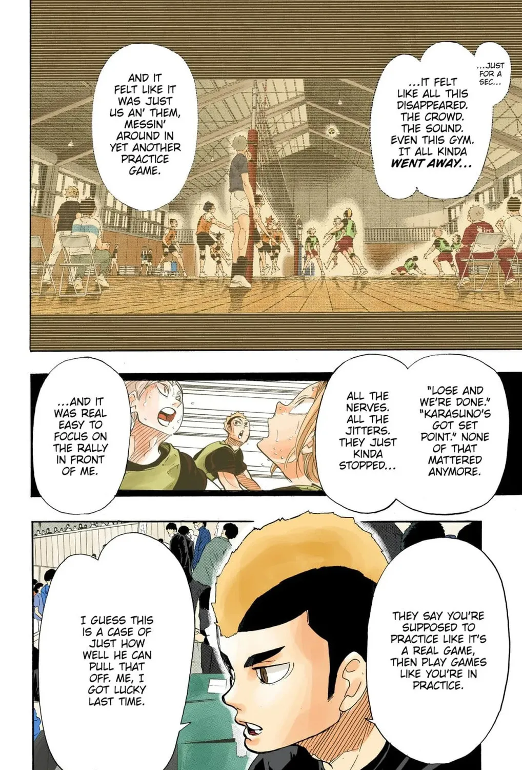 Read Haikyu!! (Official Colored) (Colored) chapter 332 image 36 on Lezhin