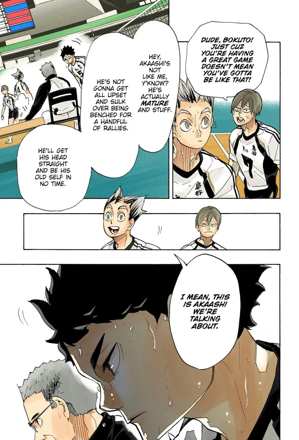 Read Haikyu!! (Official Colored) (Colored) chapter 332 image 42 on Lezhin