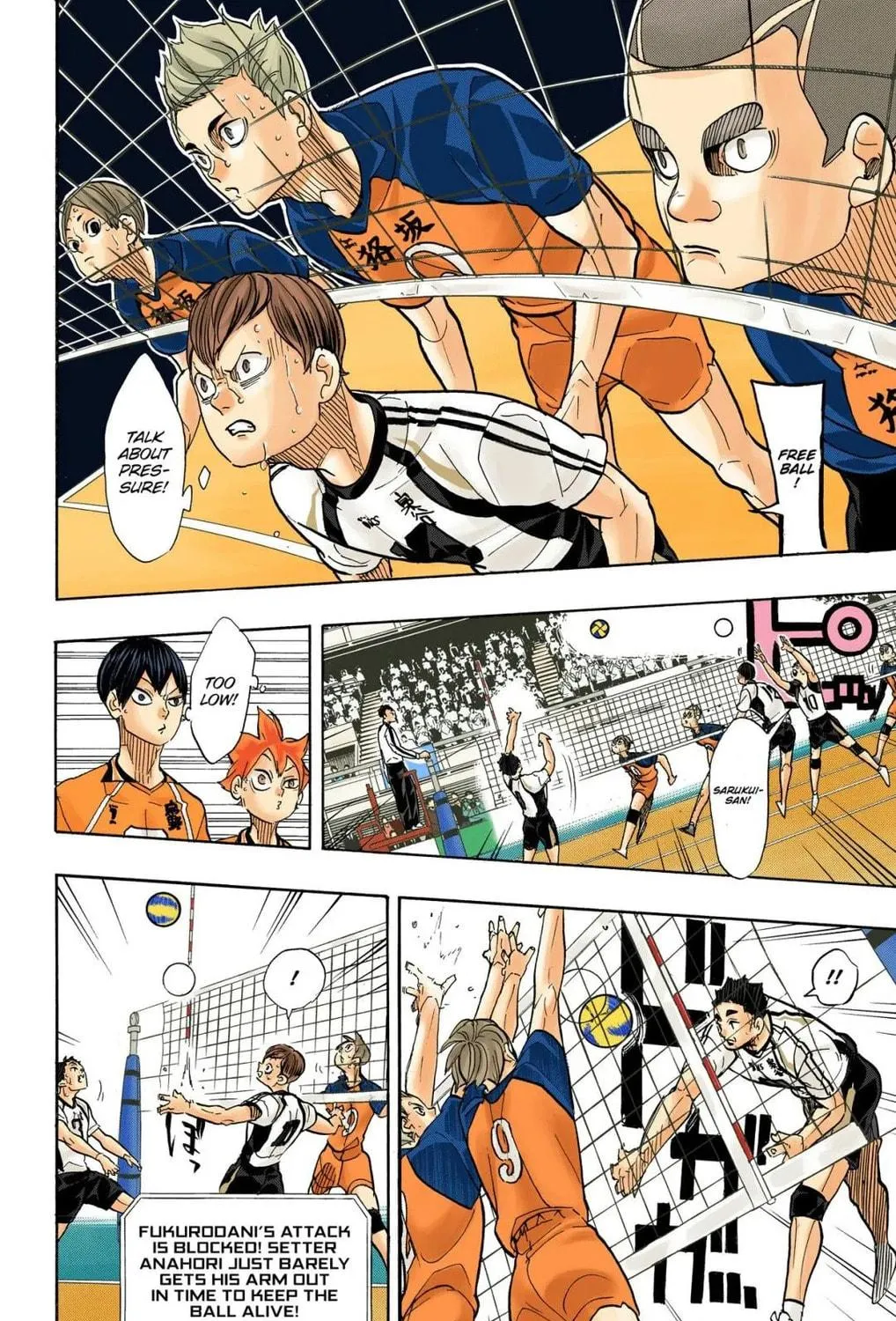 Read Haikyu!! (Official Colored) (Colored) chapter 333 image 10 on Lezhin