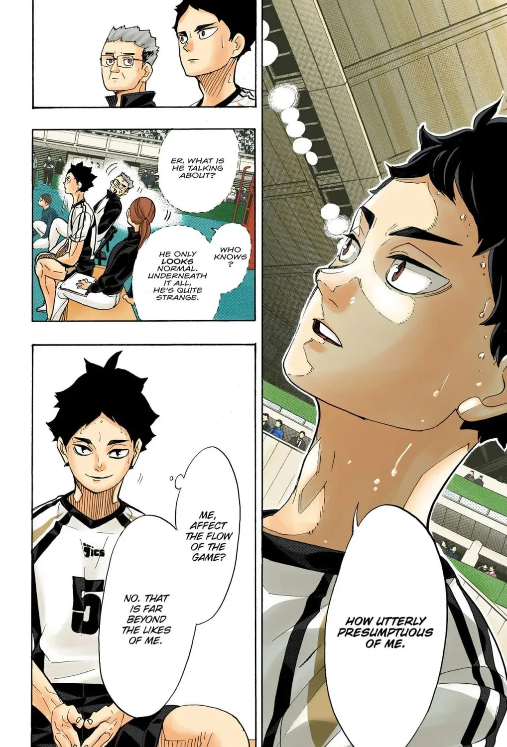 Read Haikyu!! (Official Colored) (Colored) chapter 333 image 18 on Lezhin