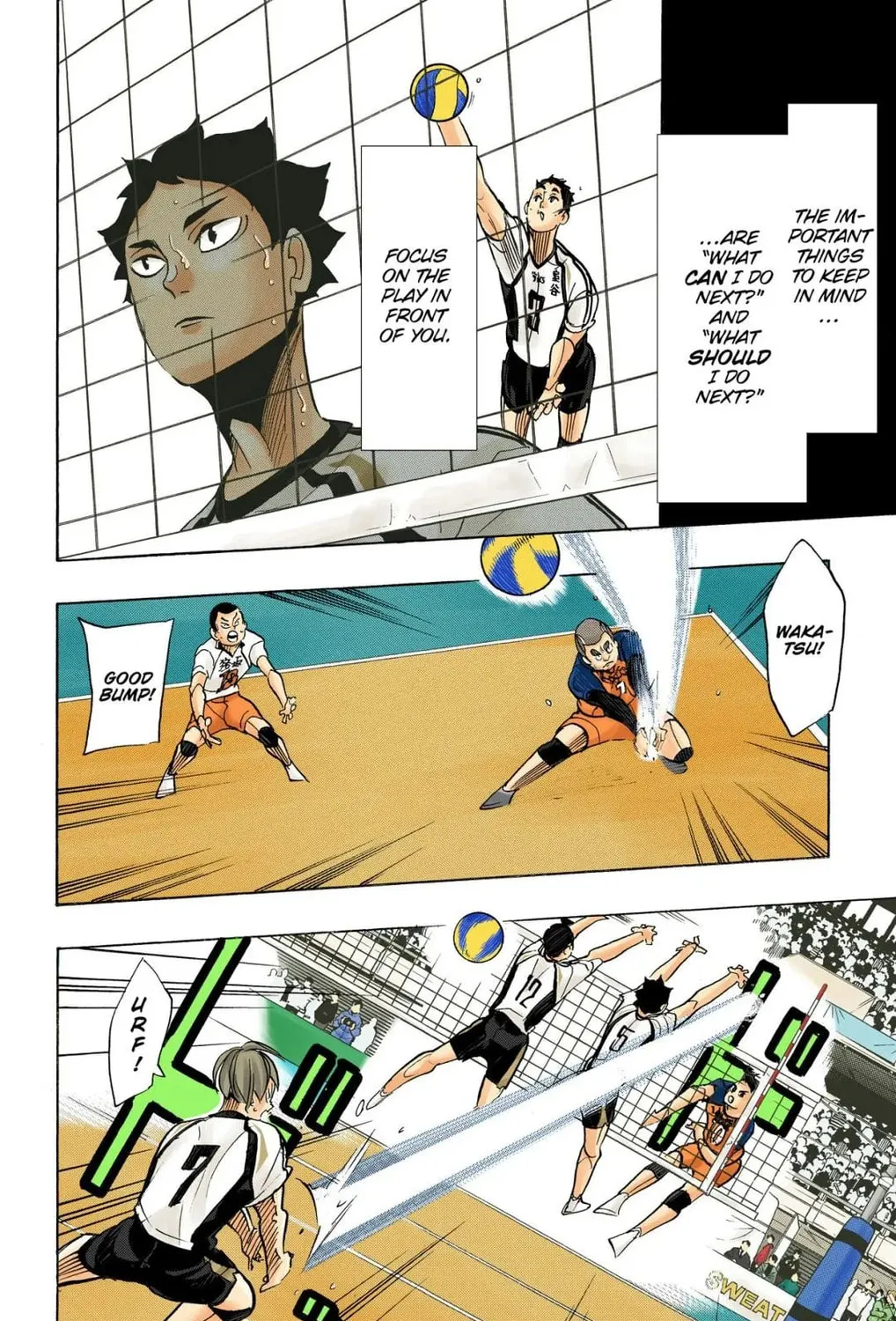 Read Haikyu!! (Official Colored) (Colored) chapter 333 image 26 on Lezhin