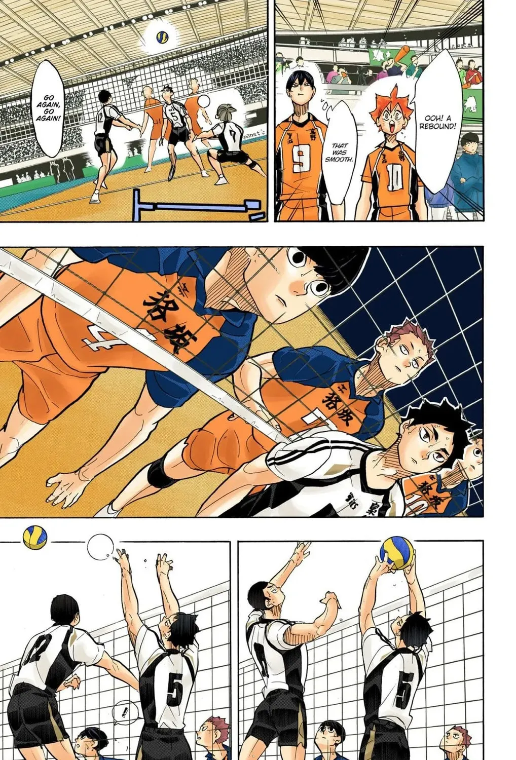 Read Haikyu!! (Official Colored) (Colored) chapter 333 image 32 on Lezhin