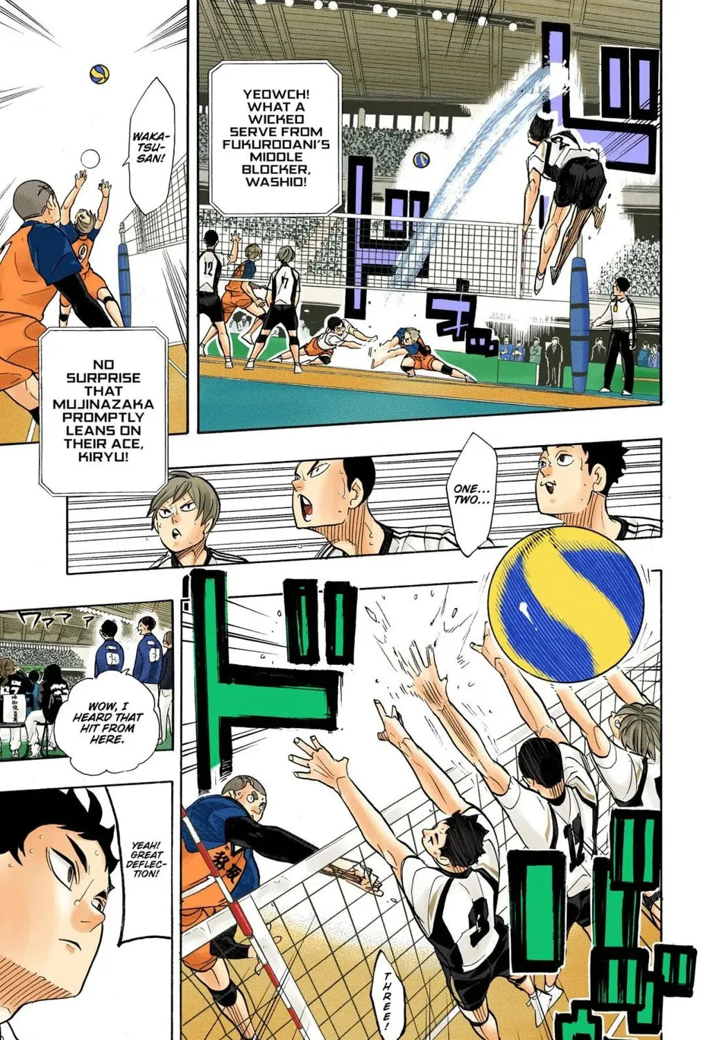 Read Haikyu!! (Official Colored) (Colored) chapter 333 image 8 on Lezhin