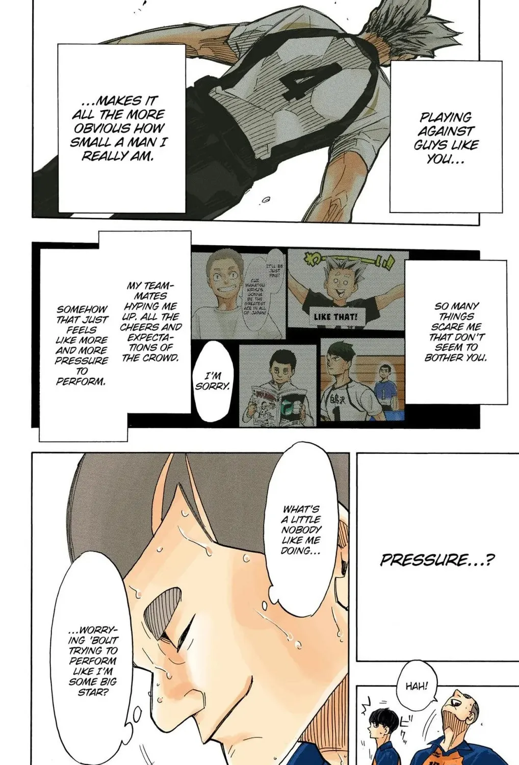 Read Haikyu!! (Official Colored) (Colored) chapter 334 image 30 on Lezhin