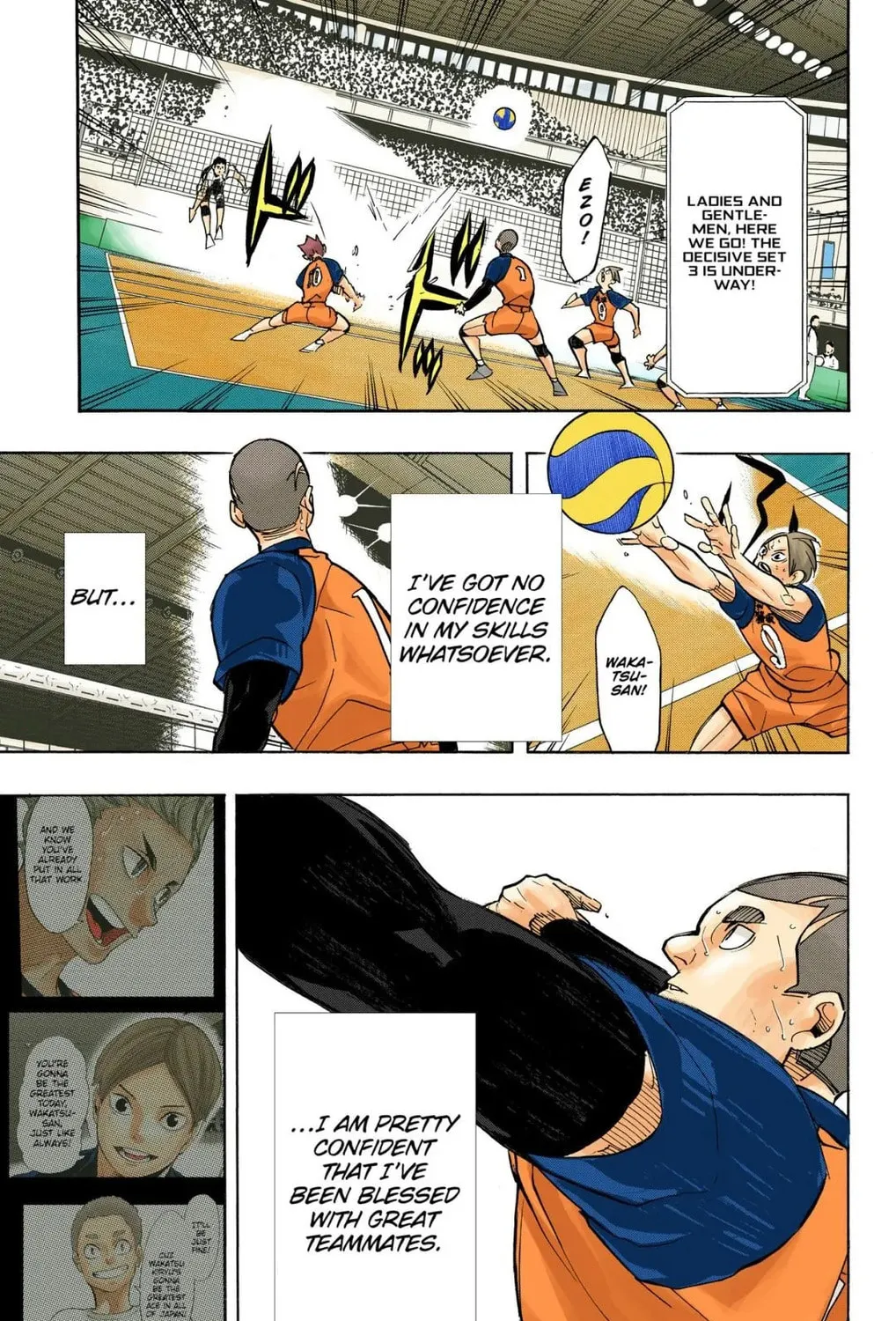 Read Haikyu!! (Official Colored) (Colored) chapter 334 image 32 on Lezhin