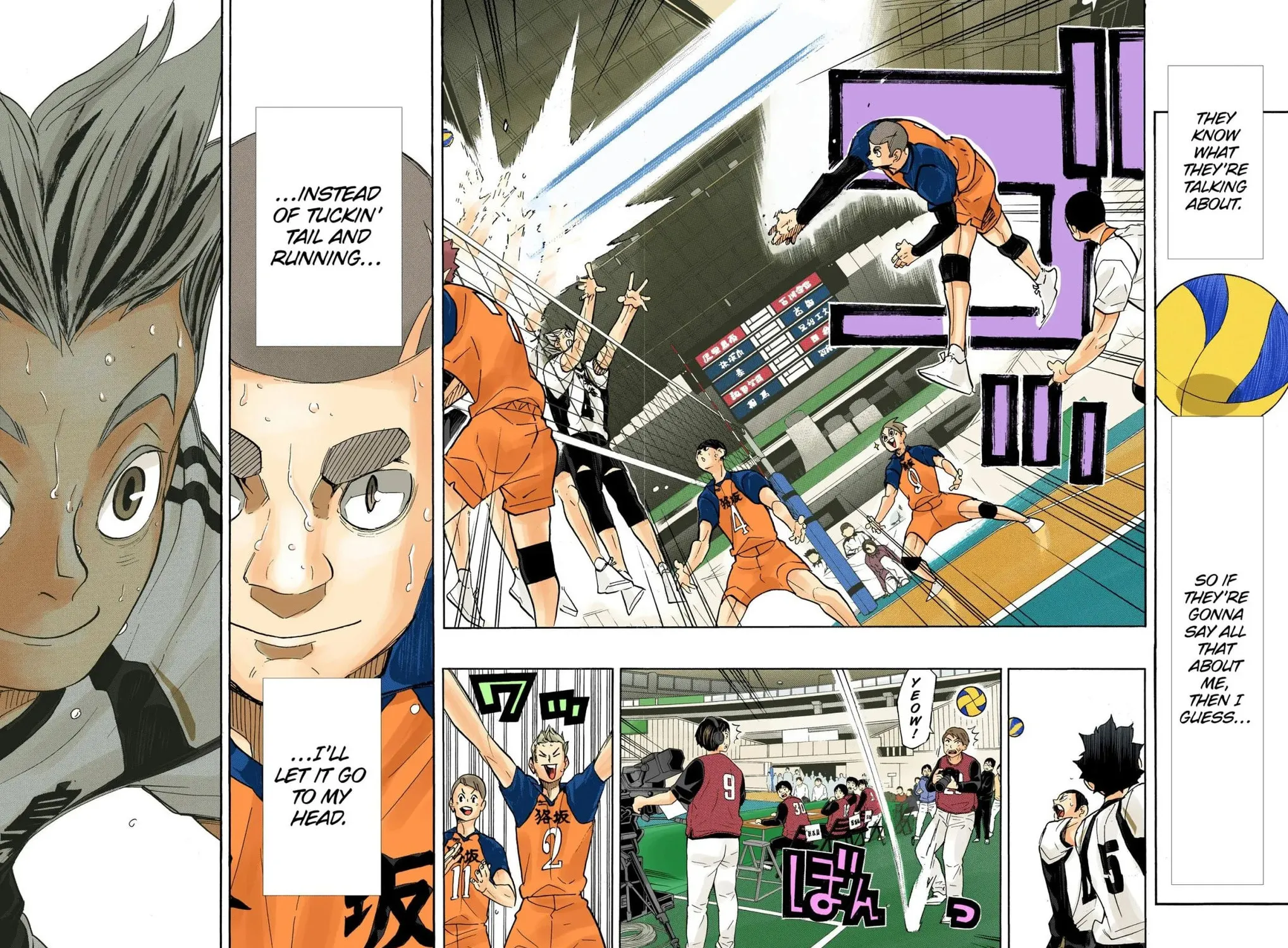 Read Haikyu!! (Official Colored) (Colored) chapter 334 image 34 on Lezhin