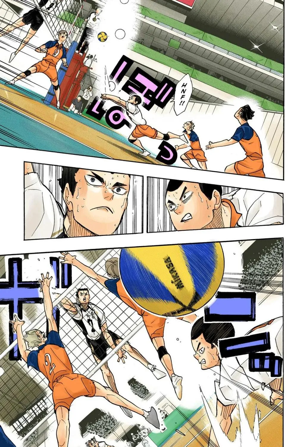 Read Haikyu!! (Official Colored) (Colored) chapter 336 image 16 on Lezhin