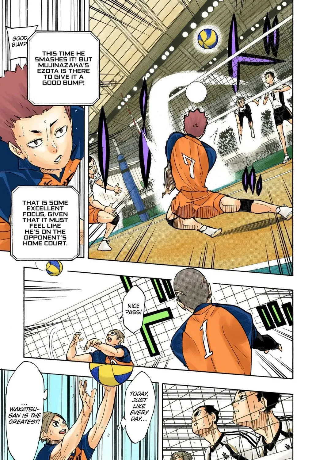 Read Haikyu!! (Official Colored) (Colored) chapter 336 image 20 on Lezhin