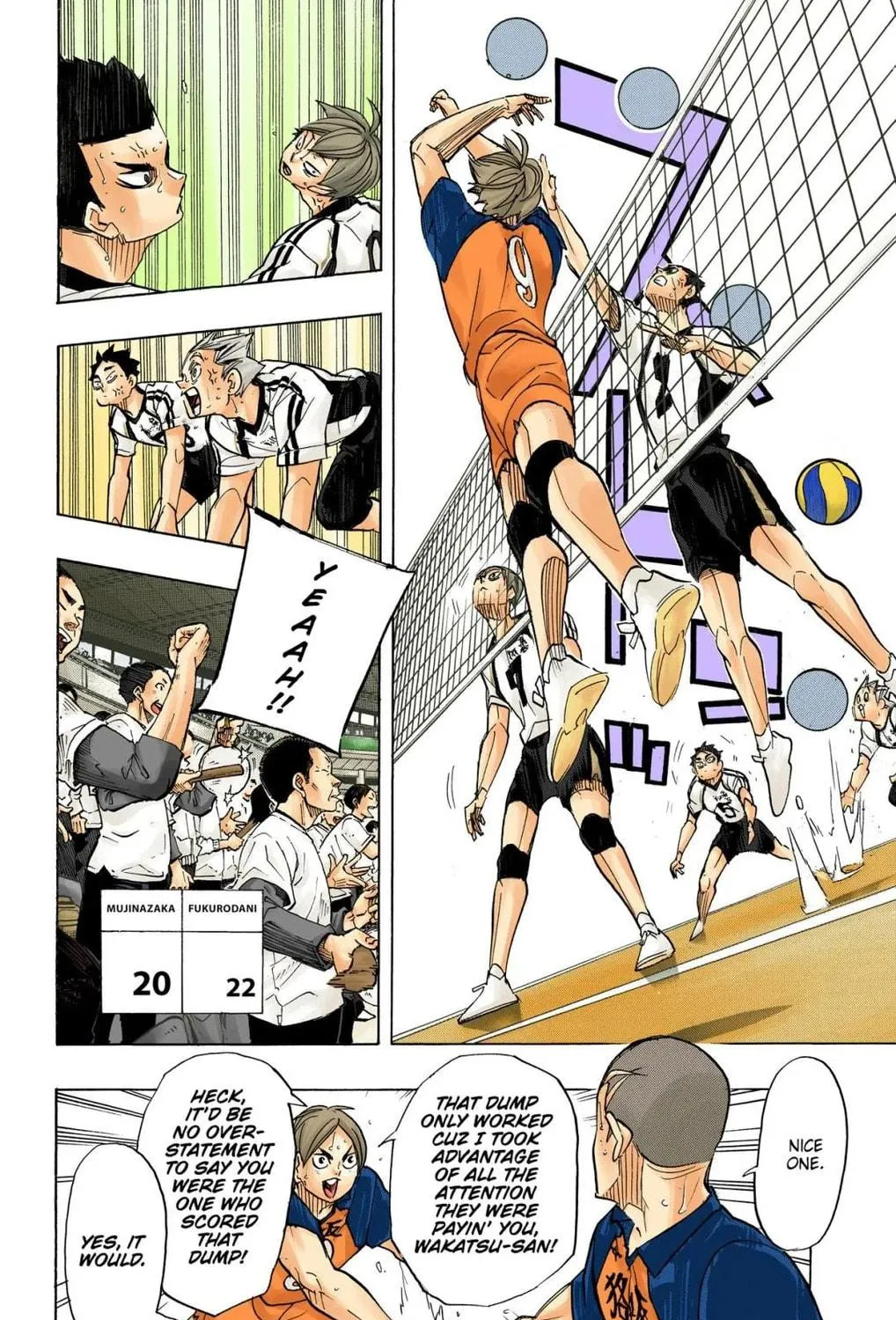 Read Haikyu!! (Official Colored) (Colored) chapter 336 image 22 on Lezhin