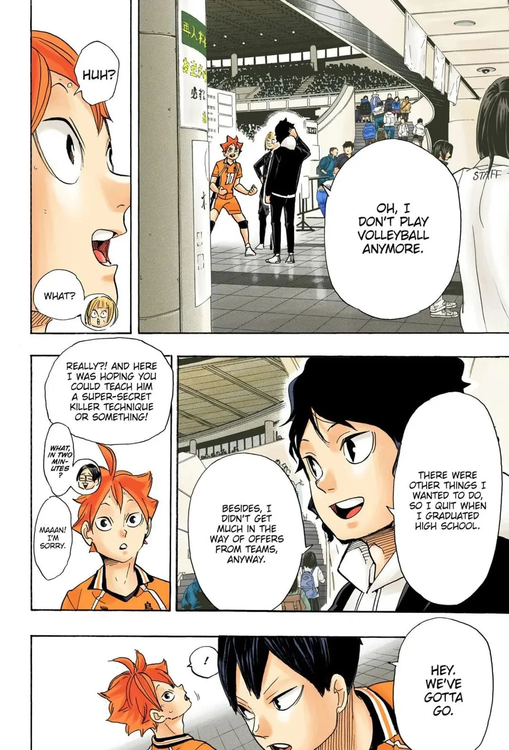 Read Haikyu!! (Official Colored) (Colored) chapter 338 image 30 on Lezhin