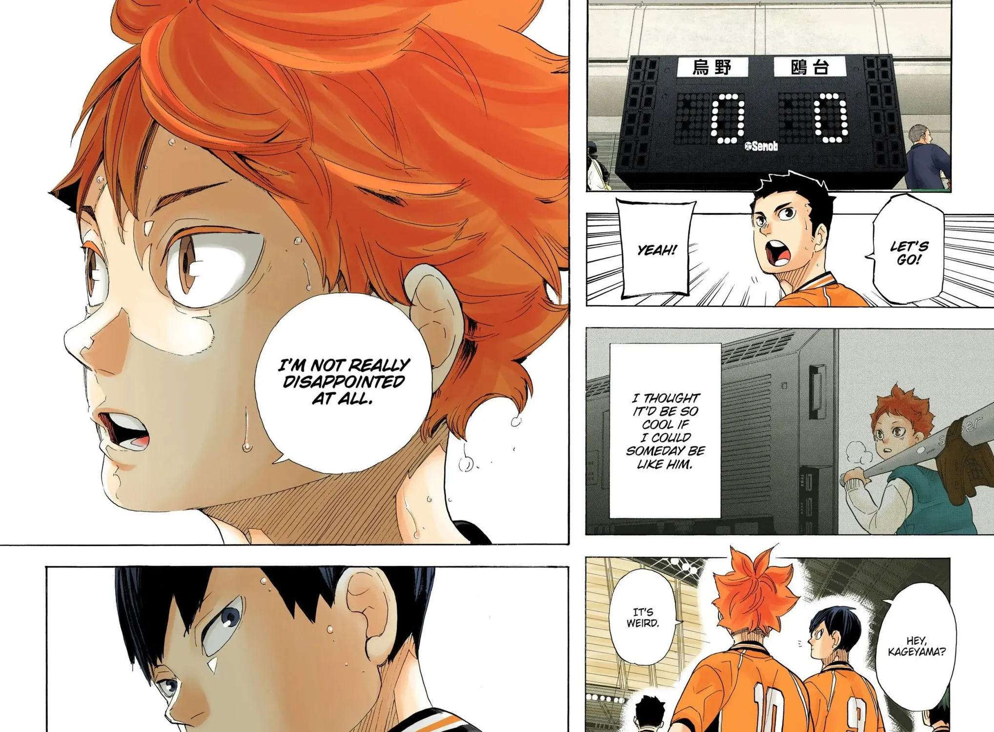 Read Haikyu!! (Official Colored) (Colored) chapter 338 image 34 on Lezhin